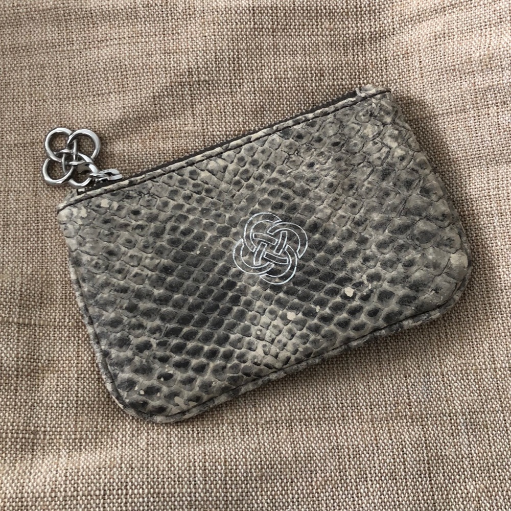 Stella & Dot Zippered Pouch / Coin Purse